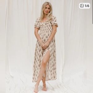 Noralee (by Rylee & Cru) Birdie dress FLEUR BOUQUET